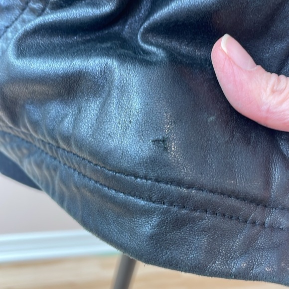 Genuine leather jacket XS - Picture 4 of 8